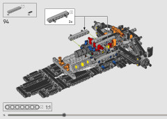 LEGO 42228 instructions page 74 – build guide
