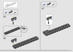 LEGO 42228 instructions page 75 – build guide
