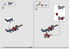 LEGO 42228 instructions page 86 – build guide