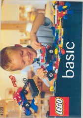 LEGO 4223 instructions page 1 – build guide
