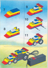 LEGO 4223 instructions page 7 – build guide