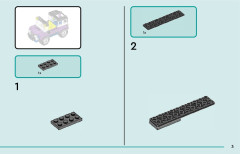 LEGO 42603 instructions page 3 – build guide