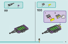 LEGO 42603 instructions page 73 – build guide