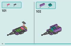 LEGO 42603 instructions page 74 – build guide