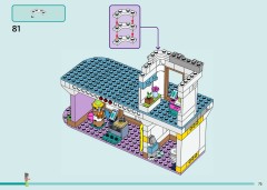 LEGO 42604 instructions page 75 – build guide