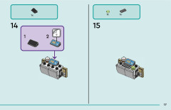 LEGO 42605 instructions page 17 – build guide