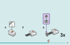 LEGO 42605 instructions page 69 – build guide