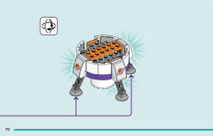 LEGO 42605 instructions page 70 – build guide