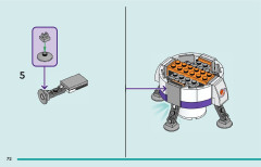 LEGO 42605 instructions page 72 – build guide