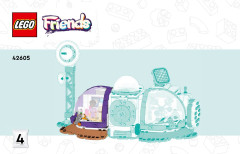 LEGO 42605 instructions page 1 – build guide