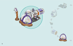 LEGO 42605 instructions page 2 – build guide