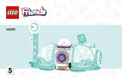 LEGO 42605 instructions page 1 – build guide