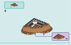 LEGO 42605 instructions page 13 – build guide