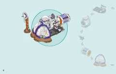 LEGO 42605 instructions page 2 – build guide