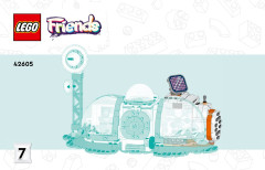 LEGO 42605 instructions page 1 – build guide