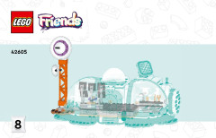 LEGO 42605 instructions page 1 – build guide