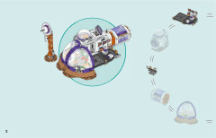 LEGO 42605 instructions page 2 – build guide