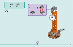 LEGO 42605 instructions page 43 – build guide