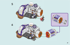 LEGO 42605 instructions page 61 – build guide
