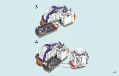 LEGO 42605 instructions page 69 – build guide