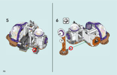 LEGO 42605 instructions page 70 – build guide
