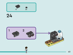 LEGO 42606 instructions page 43 – build guide