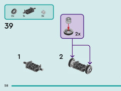LEGO 42606 instructions page 58 – build guide