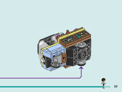 LEGO 42606 instructions page 59 – build guide