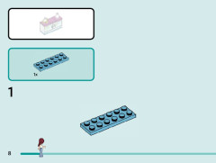 LEGO 42608 instructions page 8 – build guide