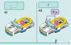 LEGO 42609 instructions page 69 – build guide