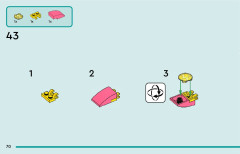 LEGO 42609 instructions page 70 – build guide