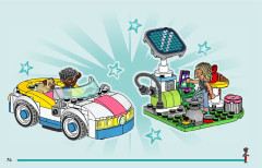 LEGO 42609 instructions page 74 – build guide