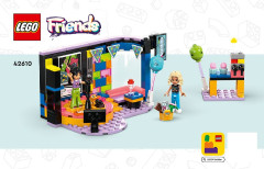 LEGO 42610 instructions page 1 – build guide