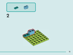 LEGO 42612 instructions page 11 – build guide