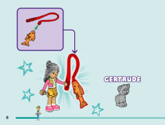 LEGO 42612 instructions page 8 – build guide