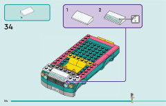 LEGO 42613 instructions page 54 – build guide