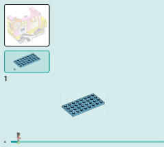 LEGO 42614 instructions page 8 – build guide