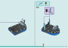 LEGO 42616 instructions page 129 – build guide