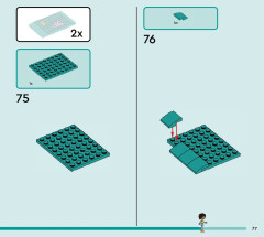LEGO 42617 instructions page 77 – build guide