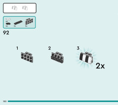 LEGO 42618 instructions page 102 – build guide