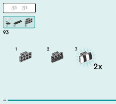 LEGO 42618 instructions page 104 – build guide