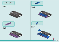 LEGO 42619 instructions page 221 – build guide