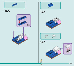 LEGO 42620 instructions page 129 – build guide