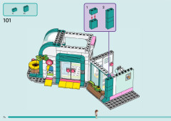 LEGO 42621 instructions page 74 – build guide