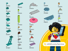 LEGO 42623 instructions page 55 – build guide