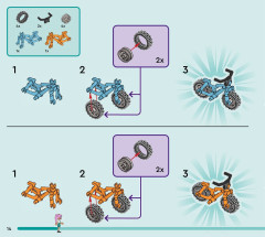 LEGO 42624 instructions page 14 – build guide