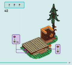 LEGO 42624 instructions page 47 – build guide