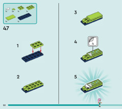 LEGO 42624 instructions page 52 – build guide