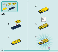 LEGO 42624 instructions page 54 – build guide