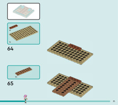 LEGO 42624 instructions page 71 – build guide